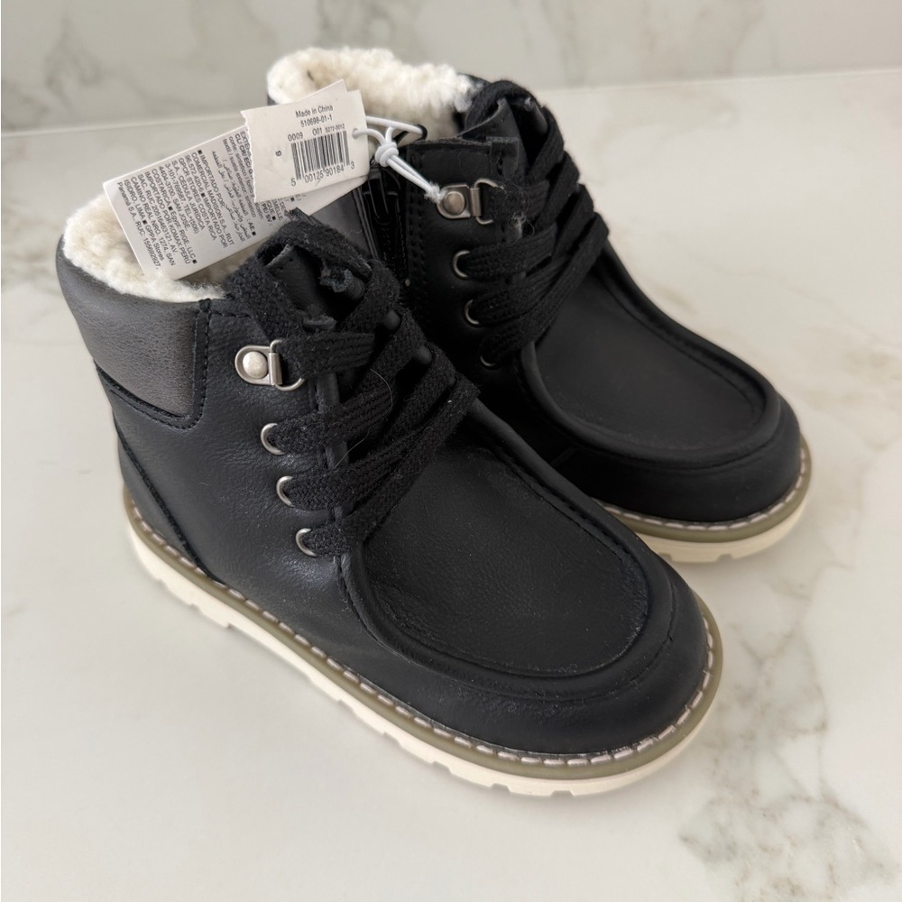 Kids Snow Boots with Faux Fur Lining